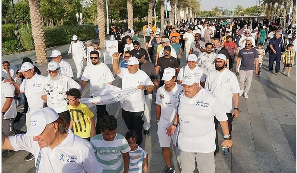 أمانة جدة تطلق مبادرة "جدة تمشي 2" وتفعّل تحديات المشي في حديقة الأمير ماجد