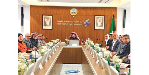 وزير الكهرباء بحث مستجدات مشروع الزور الشمالية «المرحلتين 2 و3» مع شركة التحالف الخليجي للمياه
