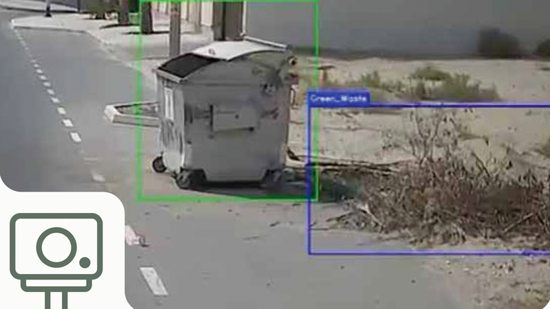 بلدية دبي تراقب سلوكيات النظافة العامة بنظام كاميرات ذكية