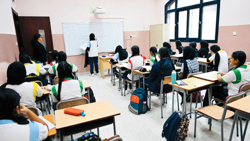 مدارس تدعو ذوي الطلبة إلى عدم إرسال أبنائهم المرضى إلى الدوام