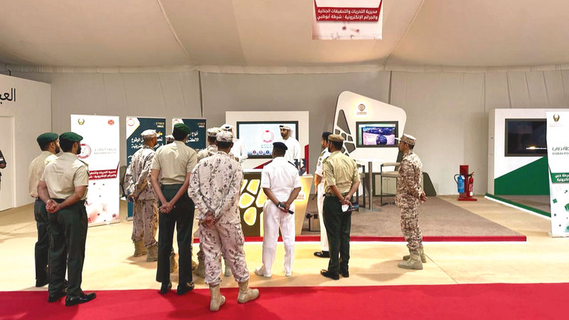 معرض «الشرطة العسكرية لمكافحة المخدرات والجرائم الإلكترونية» يناقش سبل الوقاية المبكرة