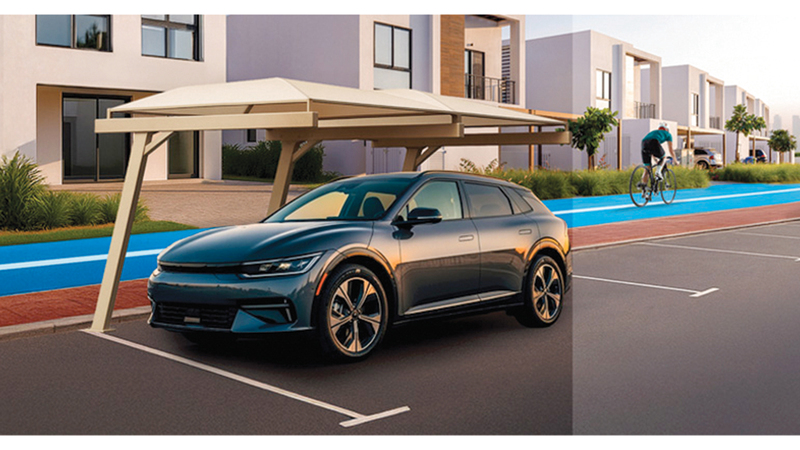 7 اشتراطات لتركيب مظلات مواقف المركبات في أحياء دبي السكنية