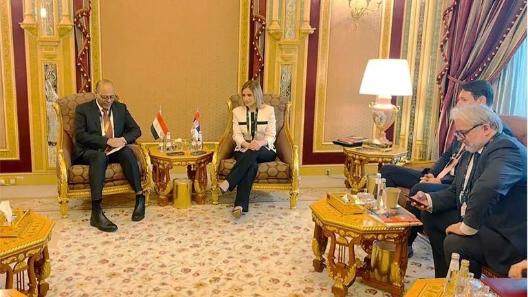 وزير العمل يبحث مع نظيرته الصربية فتح أسواق عمل أمام العمالة المصرية