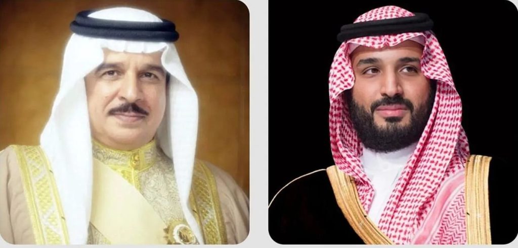 ولي العهد يتلقى رسالة خطية من ملك البحرين