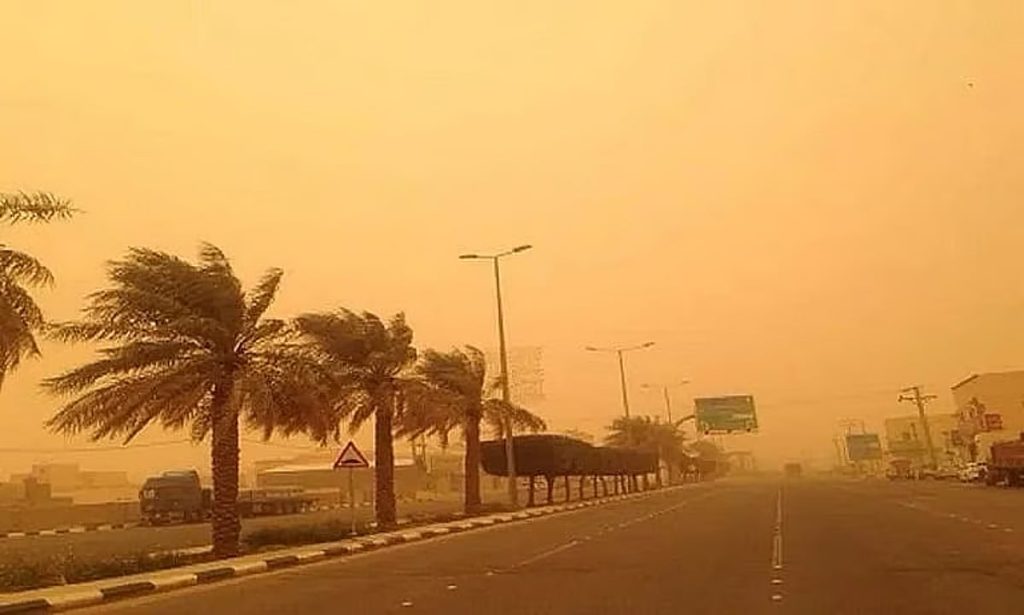 الأرصاد: رياح وأتربة مثارة في مكة المكرمة