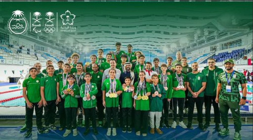 المنتخب السعودي للسباحة يختتم مشاركته الخليجية بـ74 ميدالية ملونة