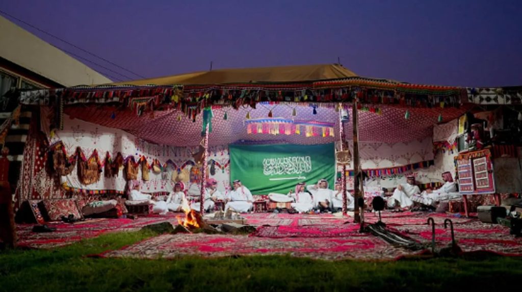 إقبال كبير على مخيمات وجلسات مهرجان شتاء الباحة