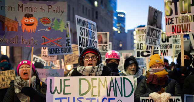 يُظهر الفيديو بريتي في مواجهة مع عملاء ICE قبل أيام من إطلاق النار