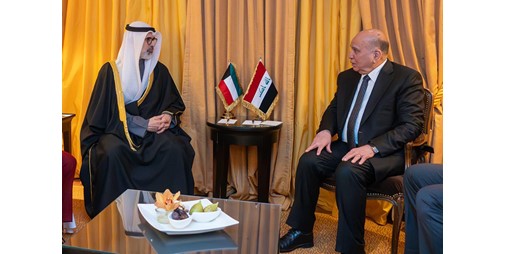 وزير الخارجية بحث تعزيز العلاقات الثنائية مع نظيره العراقي