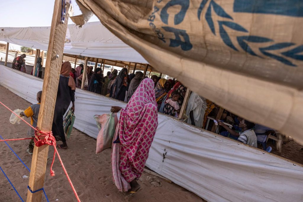 وفي تشاد، الوضع اليائس للاجئين السودانيين يواجهون جفاف المساعدات الإنسانية