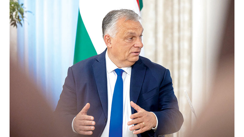 فيكتور أوربان: الاتحاد الأوروبي وليس روسيا التهديد الحقيقي للانتخابات المجرية