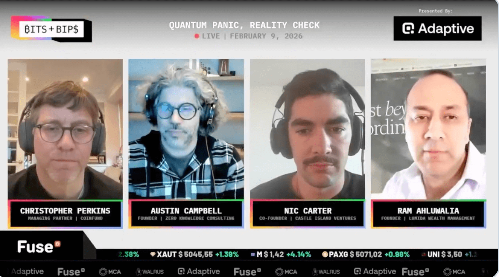 العملات المشفرة، سعر البيتكوين، الحوسبة الكمومية