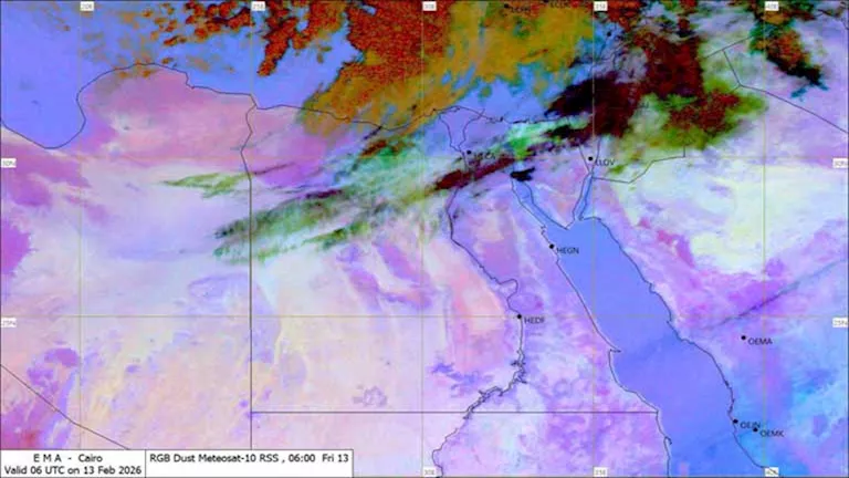 6 نصائح عاجلة من الأرصاد للتعامل مع نشاط الرياح المثيرة للأتربة
