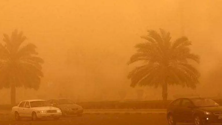 تحذير عاجل من الأرصاد: القاهرة والوجة البحري تحت تأثير الأتربة الكثيفة