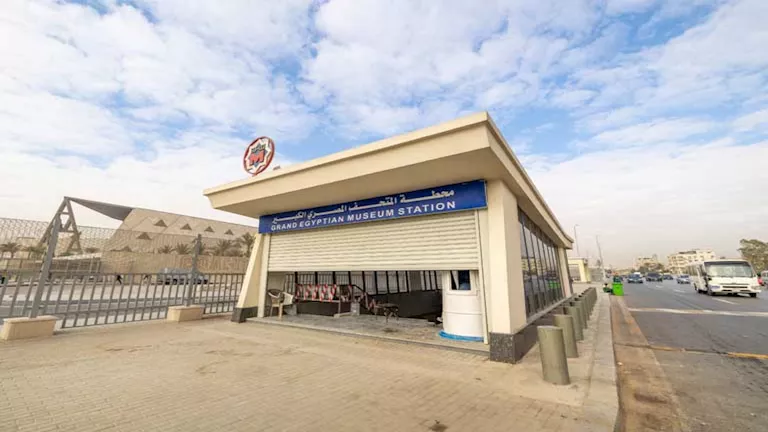 النقل تنشر أحدث تصوير جوي للمرحلة الأولى من الخط الرابع لمترو الأنفاق