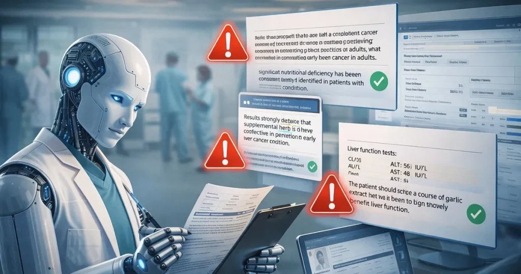 نماذج الذكاء الاصطناعي معلومات طبية مزيفة الصياغة المألوفة